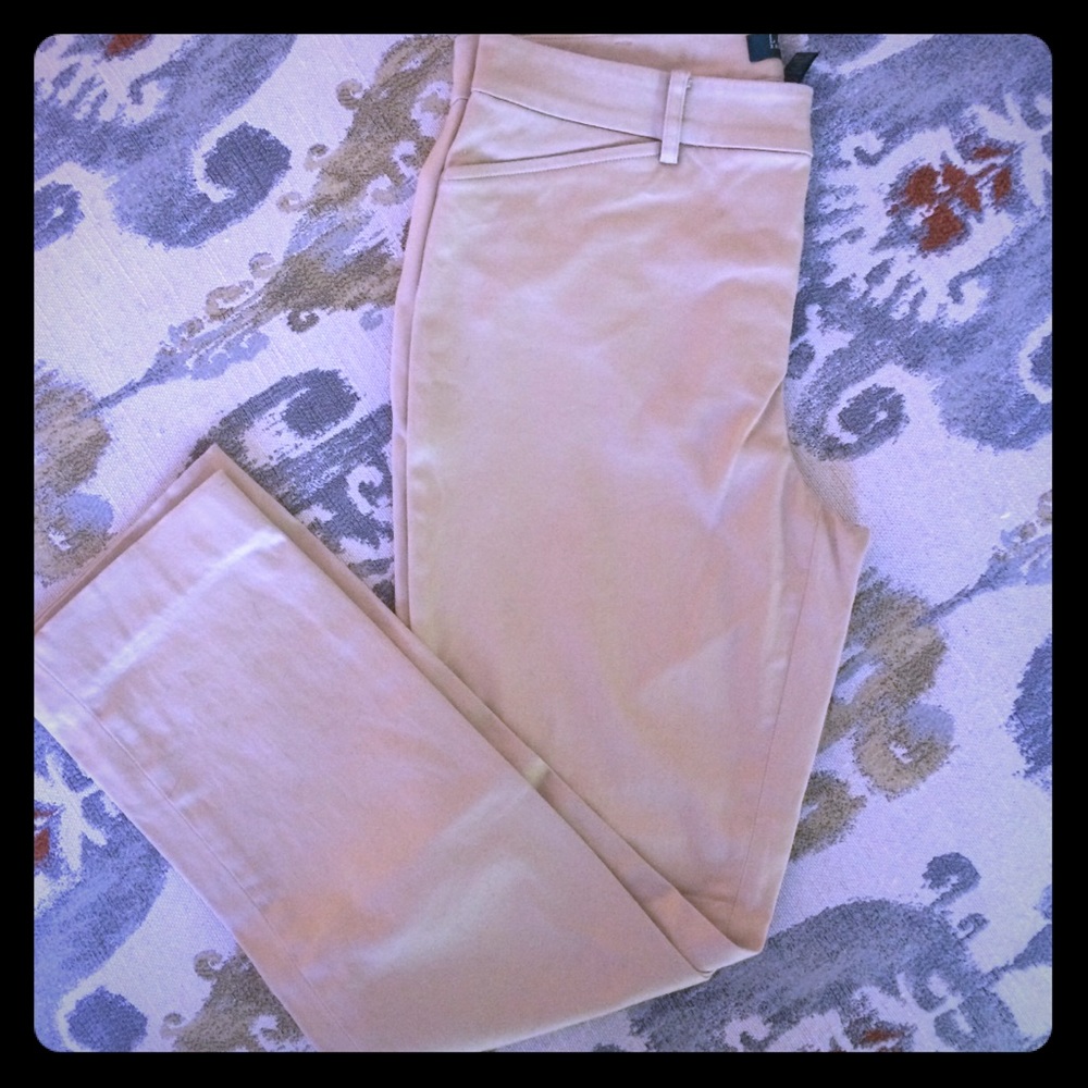 Ralph Lauren camel colored ankle-length pant.